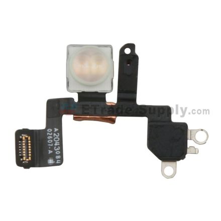 For Apple iPhone 12 Mini Microphone and Camera Flash Flex Cable Ribbon Replacement - Grade S+
