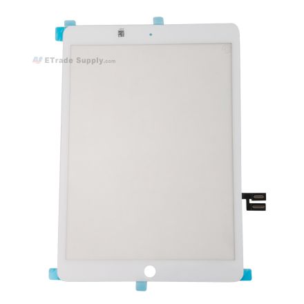 For Apple iPad 8 (10.2) (2020) Digitizer Touch Screen Replacement - White - Grade S+