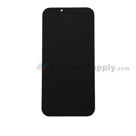 For Apple iPhone 13 Pro Max LCD Screen and Digitizer Assembly with Frame Replacement - Black - Grade S+