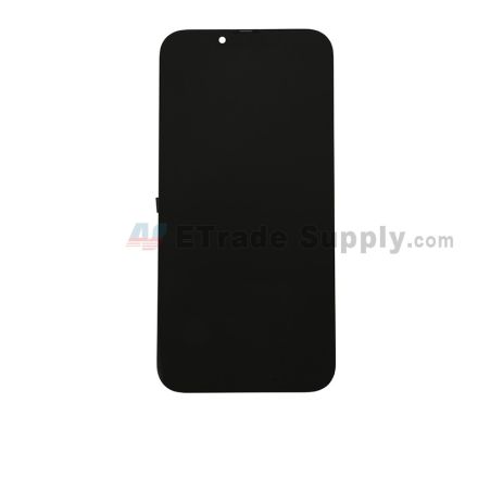 For Apple iPhone 13 Pro LCD Screen and Digitizer Assembly with Frame Replacement - Black - Grade S+