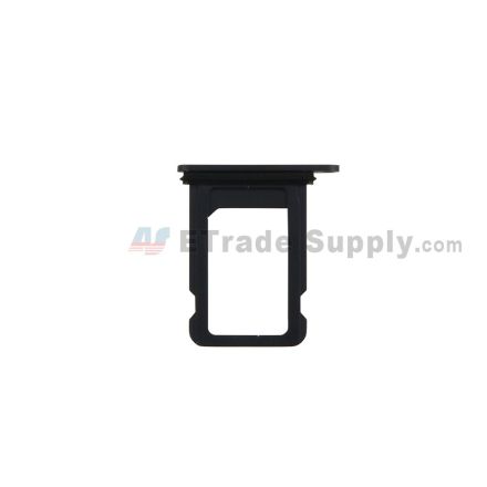 For Apple iPhone 13 Mini SIM Card Tray Replacement (Single SIM Card) - Black - Grade S+