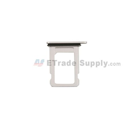For Apple iPhone 13 Mini SIM Card Tray Replacement (Single SIM Card) - White - Grade S+