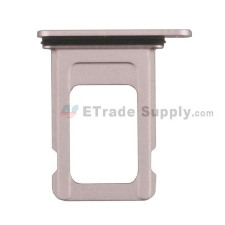 For Apple iPhone 13 SIM Card Tray Replacement (Single SIM Card) - Pink - Grade S+
