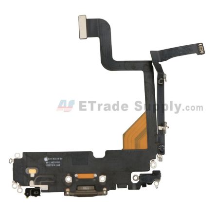 For Apple iPhone 13 Pro Charging Port Flex Cable Ribbon Replacement - Gold - Grade S+