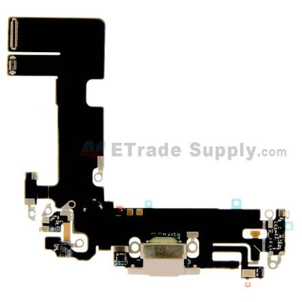 For Apple iPhone 13 Charging Port Flex Cable Ribbon Replacement - Pink - Grade S+