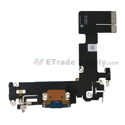 For Apple iPhone 13 Charging Port Flex Cable Ribbon Replacement - Blue - Grade S+