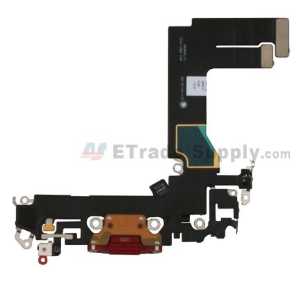 For Apple iPhone 13 Mini Charging Port Flex Cable Ribbon Replacement - Red - Grade S+