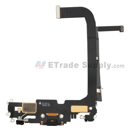 For Apple iPhone 13 Pro Max Charging Port Flex Cable Ribbon Replacement - Graphite - Grade S+