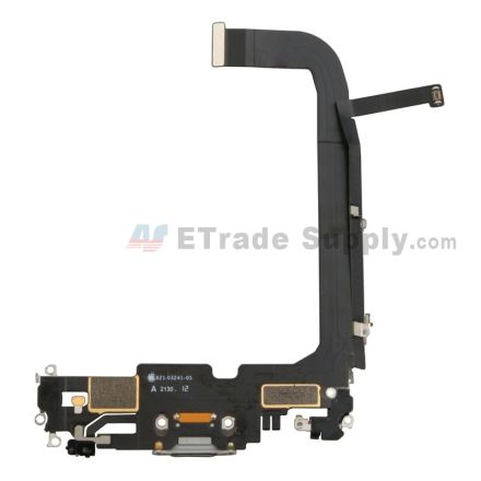 For Apple iPhone 13 Pro Max Charging Port Flex Cable Ribbon Replacement - Sierra Blue - Grade S+