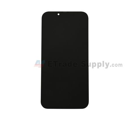 For Apple iPhone 13 LCD Screen and Digitizer Assembly with Frame Replacement - Black - Grade R