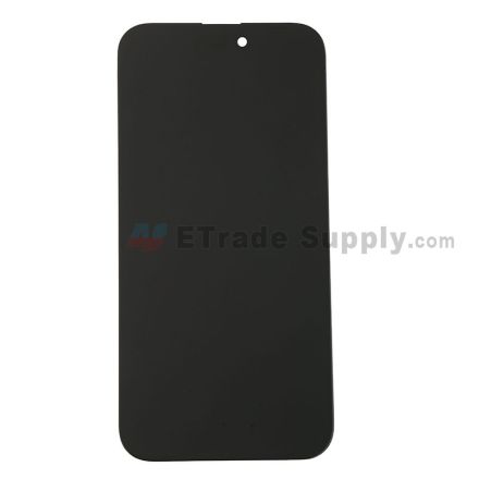 For Apple iPhone 14 Pro Max LCD Screen and Digitizer Assembly with Frame Replacement - Black - Grade S+
