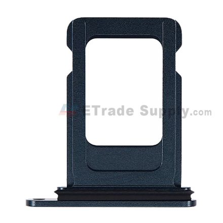 For Apple iPhone 14 Plus SIM Card Tray Replacement (Single SIM Card) - Midnight - Grade S+
