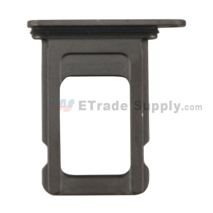 For Apple iPhone 14 Pro SIM Card Tray Replacement (Single SIM Card) - Space Black - Grade S+
