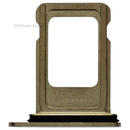 For Apple iPhone 14 Pro Max SIM Card Tray Replacement (Single SIM Card) - Gold - Grade S+