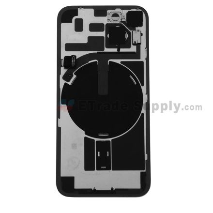For Apple iPhone 14 Battery Door Assembly Replacement - Starlight - Grade S+