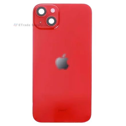 For Apple iPhone 14 Plus Battery Door Assembly Replacement - Red - Grade S+