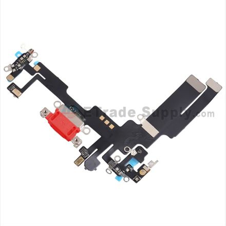 For Apple iPhone 14 Charging Port Flex Cable Ribbon ,Red