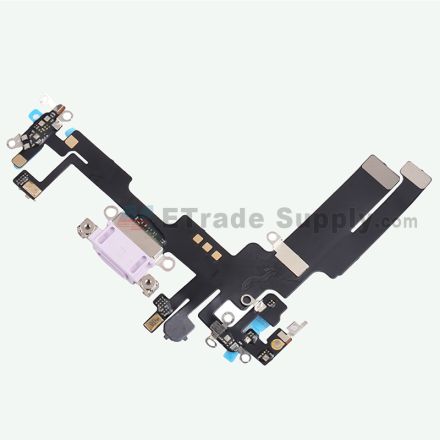 For Apple iPhone 14 Charging Port Flex Cable Ribbon, Purple