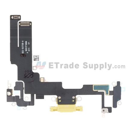 For Apple iPhone 14 Charging Port Flex Cable Ribbon,Yellow