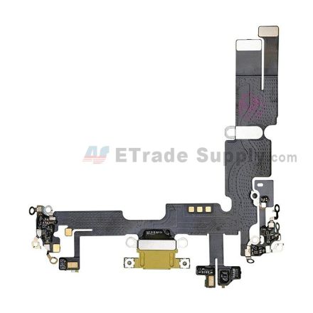 For Apple iPhone 14 Plus Charging Port Flex Cable Ribbon ,Yellow