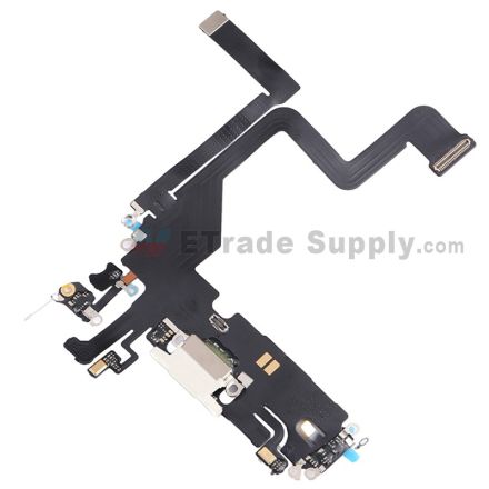 Apple iPhone 14 Pro Charging Port Flex Cable Ribbon ,Silver