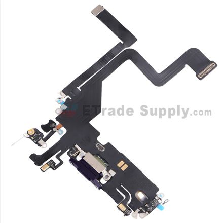 Apple iPhone 14 Pro Charging Port Flex Cable Ribbon ,Deep Purple