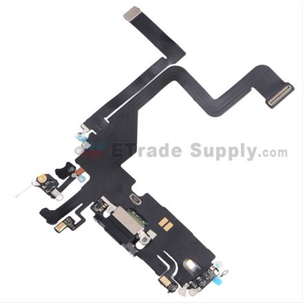 Apple iPhone 14 Pro Charging Port Flex Cable Ribbon,Space Black