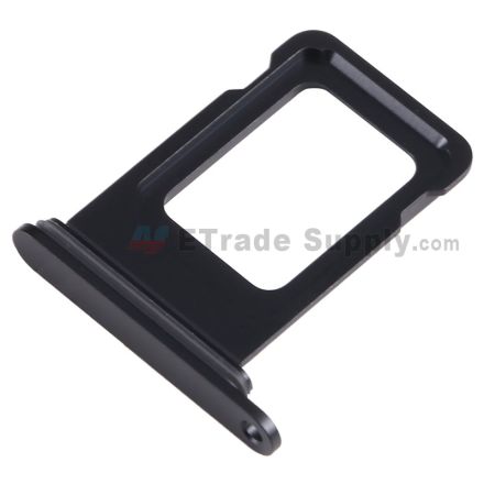 For Apple iPhone 15 Pro/15 Pro Max SIM Card Tray Replacement (Single SIM Card) - Black - Grade S+