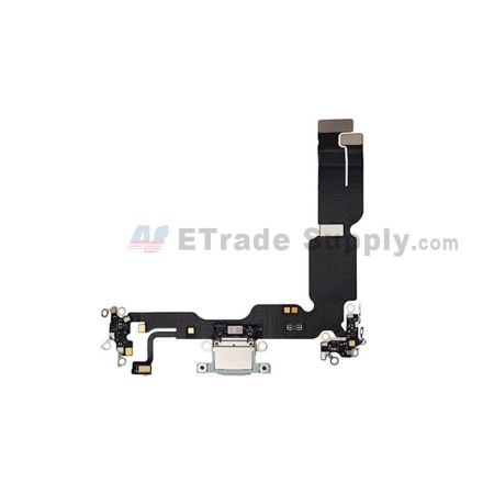 For Apple iPhone 15 PLus Charging Port Flex Cable Ribbon Replacement - Green - Grade S+
