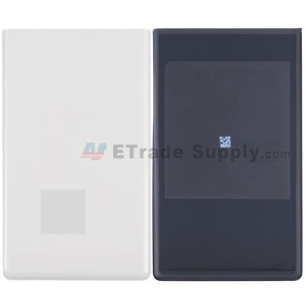 For Google Pixel 6 Pro Battery Door Replacement - Black - Grade S+
