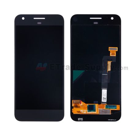 For Google Pixel LCD Screen and Digitizer Assembly Replacement - Black - Without Any Logo - Grade S+