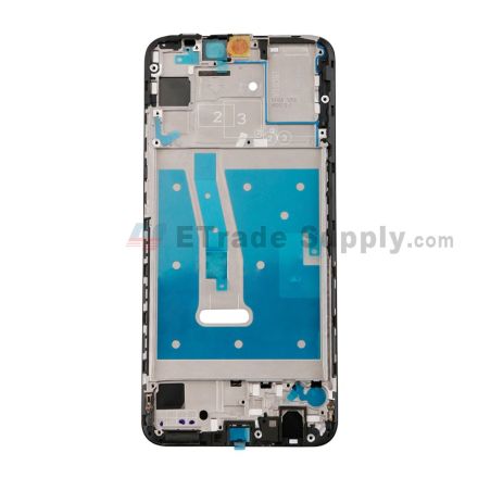 For Huawei P smart 2019 Front Housing Replacement - Black - Grade S+