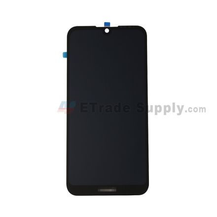 For Huawei Y5 2019 LCD Screen and Digitizer Assembly Replacement - Black - With Logo - Grade S+