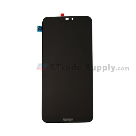 For Huawei Honor 8C LCD Screen and Digitizer Assembly Replacement - Black - With Logo - Grade S+
