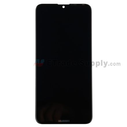 For Huawei Y7 2019 LCD Screen and Digitizer Assembly Replacement - Black - With Logo - Grade S+
