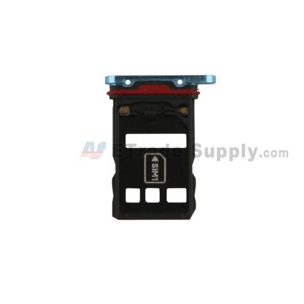 For Huawei P30 Pro Sim Card Tray Replacement - Blue - Grade S+