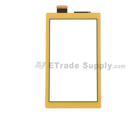 For Nintendo Switch Lite Touch Screen Digitizer Replacement - Yellow - Grade S+