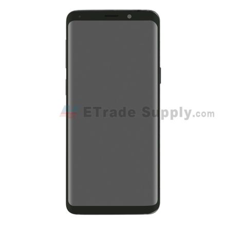 For Samsung Galaxy S9 Series LCD Screen and Digitizer Assembly with Front Housing Replacement - Gray - Without Logo - Grade S+