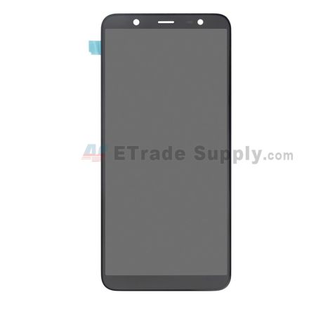 For Samsung Galaxy J8 (2018) J810 LCD Screen and Digitizer Assembly Replacement - Black - Without Logo - Grade S+