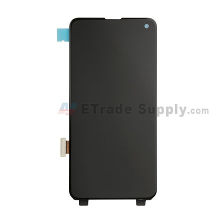For Samsung Galaxy S10e Series LCD Screen and Digitizer Assembly Replacement - Black - Without Logo - Grade S+