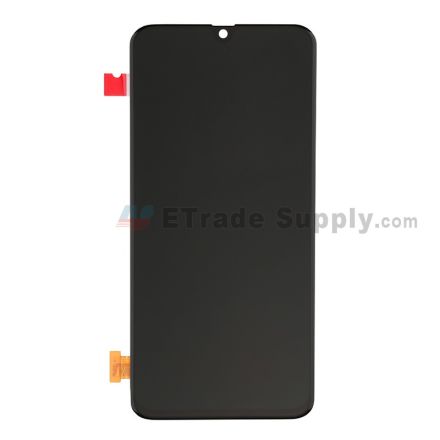 For Samsung Galaxy A40/A405 LCD Screen and Digitizer Assembly Replacement - Black - Without Logo - Grade S+