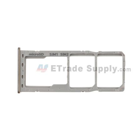 For Samsung Galaxy A30/A305 SIM Card Tray Replacement - Silver - Grade S+