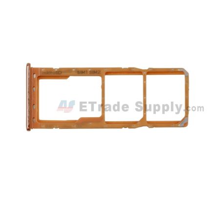 For Samsung Galaxy A30/A305 SIM Card Tray Replacement - Gold - Grade S+