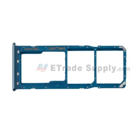 For Samsung Galaxy A30/A305 SIM Card Tray Replacement - Blue - Grade S+