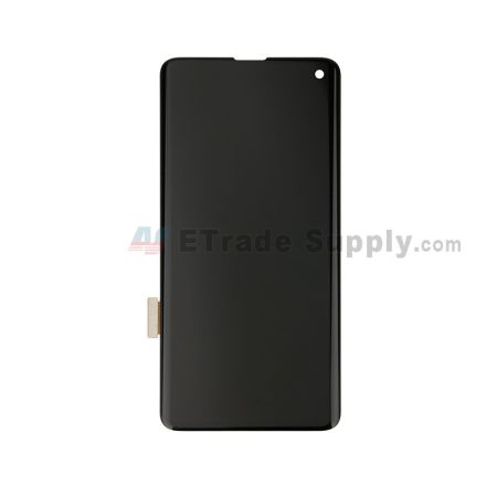 For Samsung Galaxy S10 Series LCD Screen and Digitizer Assembly Replacement - Black - Without Logo - Grade S