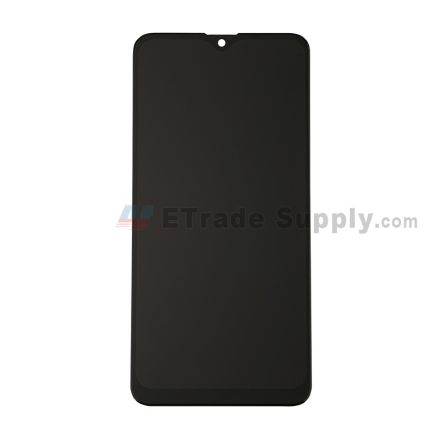 For Samsung Galaxy A10S LCD Screen and Digitizer Assembly Replacement - Black - Without Logo - Grade S+