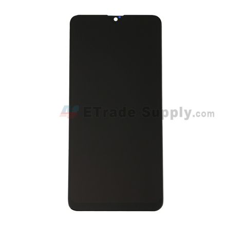 For Samsung Galaxy A20S/A207 LCD Screen and Digitizer Assembly Replacement - Black - Without Logo - Grade S+