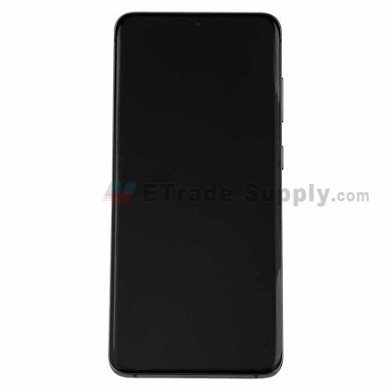 For Samsung Galaxy S20 Series LCD Screen and Digitizer Assembly with Front Housing Replacement - Gray - Without Logo - Grade S+