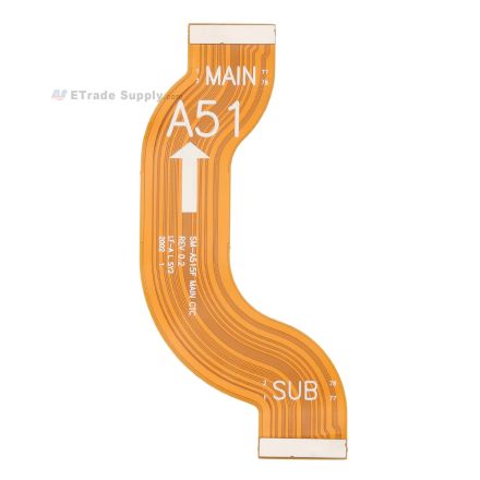 For Samsung Galaxy A51/A515 Charging Port with Connect Motherboard Cable Replacement - Grade S+