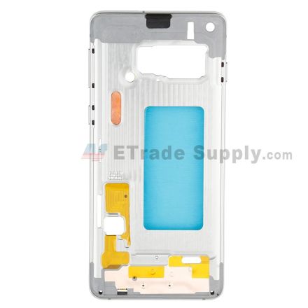 For Samsung Galaxy S10 Series Partition Replacement - Green - Grade S